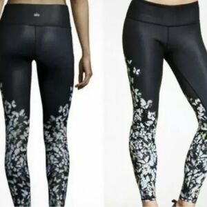 Alo colorful floral leggings size 6